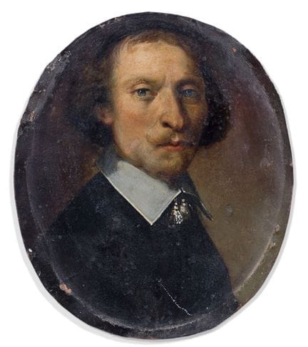 École HOLLANDAISE vers 1650
Portrait de gentilhomm