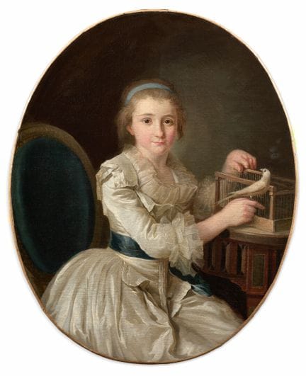 Attribué à Marie-Elisabeth LEMOINE  (1754-1820)
Po