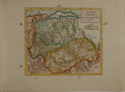 Didier ROBERT de VAUGONDY (1723-1786). Ducado de S