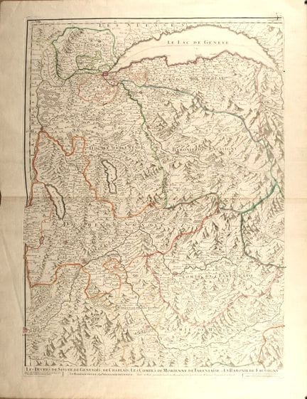Alexis-Hubert JAILLOT (¿1632?-1712). Los ducados d
