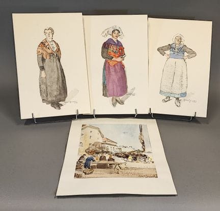 André JACQUES (1905–1959), nach einem Original. „J