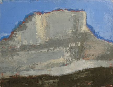 Gilles NICOULAUD (né en 1968). Mont Granier, vu de