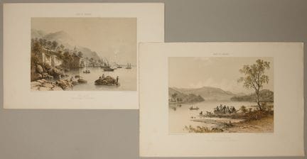 费利克斯·贝诺瓦（1818-1896）与西塞罗。尼斯与萨伏伊：日内瓦湖畔和艾格贝莱特湖畔的梅莱里
夏
