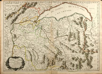 Nicolas SANSON (1600-1667). Parte septentrional de
