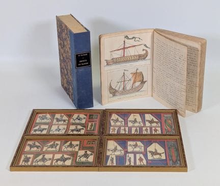 Handwritten collection, written in a graph-paper n