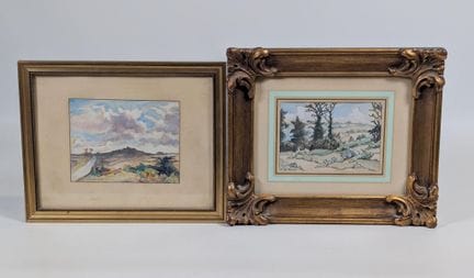 Fernand LE CHUITON (1893-1968) réunion de (x2) gou