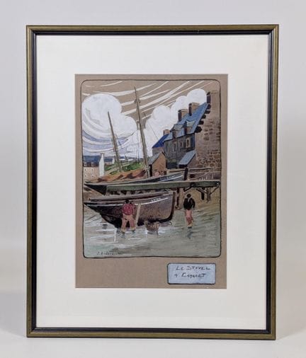 Jim Eugène SEVELLEC (1897-1971) "Lo Styvel a Camar