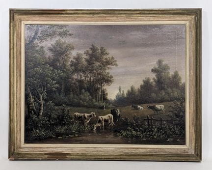 Hendrik Johannes KNIP (1819-c.1897) (?) hst figuan