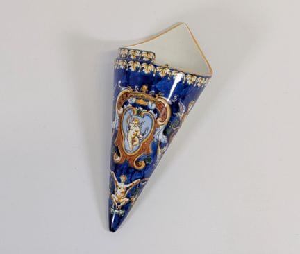 GIEN, primi del XX secolo, lampada da parete a for