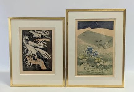 Nicole TERCINET LEVIN (nata nel 1934) stampa a col
