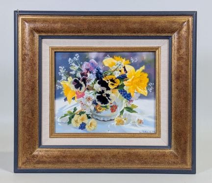 Liliane SYLVA Le FUR (née en 1946) "Bouquet printa