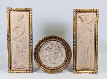 Jean GOUJON (1510-1567) d'après, suite de (x2) bas