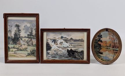 Fernand LE CHUITON (1893-1968) collezione di (x2) 
