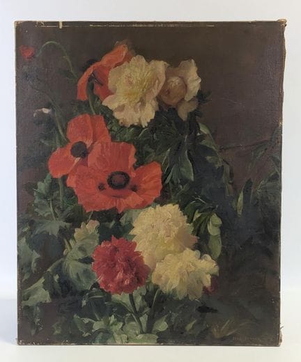 Jean BENNER (1836–1906), oil on canvas depicting a
