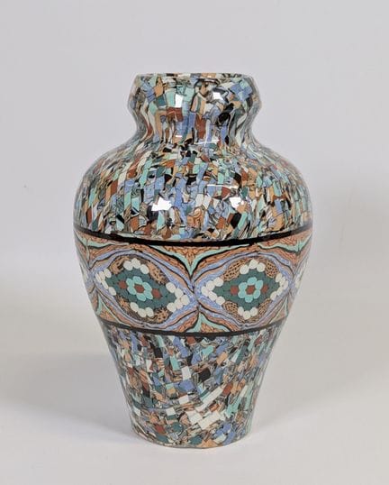 Jean GERBINO (1876-1966) a VALLAURIS, vaso “a bala