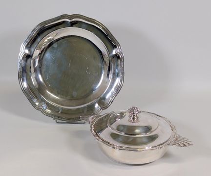 SAGLIER Frères, légumier rond à oreillettes, les c
