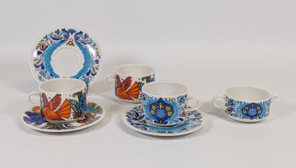 VILLEROY & BOCH, modèle "Acapulco", lot en faïence