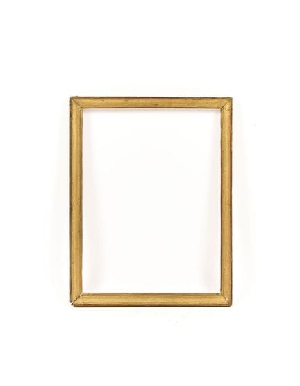 带浮雕和镀金的木制画框
19世纪初
32.5 x 24.5 厘米 - 2.5 厘米