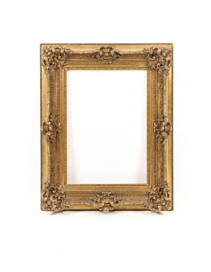 Rahmen aus Holz und Stuck 
Regence-Stil
31 x 44 cm