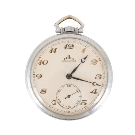 Tellus-Uhr, hergestellt für die „Eisenwerke und Lä