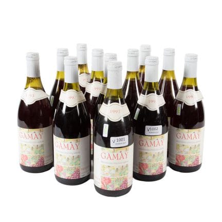 Gamay, Hills of Ardenche, 1993, 12 bottles x 0,75l
