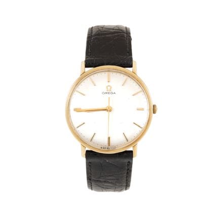Omega, Omega Calatrava Watch, Gold, Handheld, Men'
