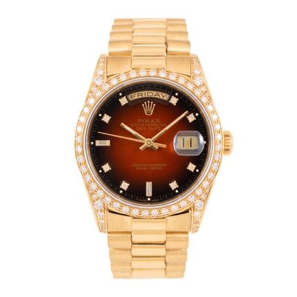 Rolex, orologio Rolex Day Date, in oro, con diaman