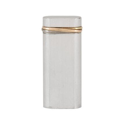 Cartier, Cartier Trinity Oval Lighter, made of sil