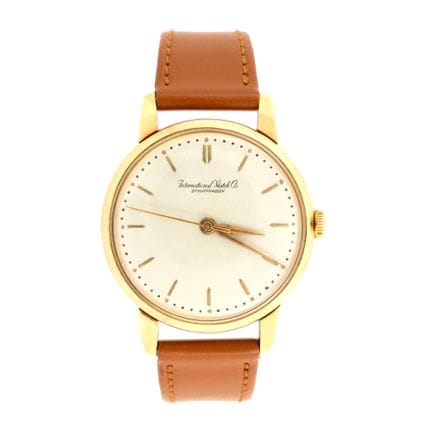 International Watch Co., IWC Calatrava Watch, Gold