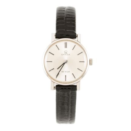 Omega, Omega De Ville Ladies Hand Watch, stainless