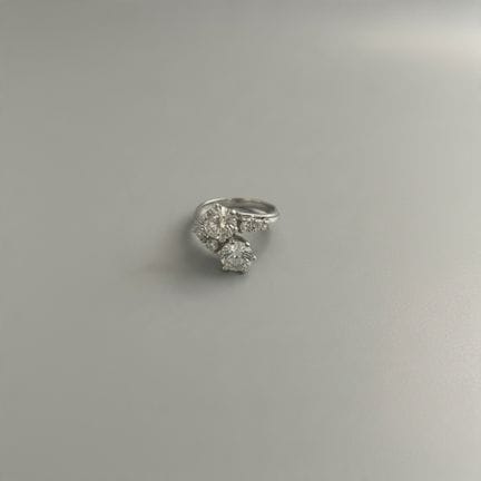 FRENCH ART, 20th Century
"You and Me" ring in 750°