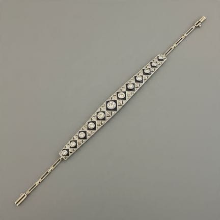 20th-Century Jewelry
Articulated bracelet in 750° 