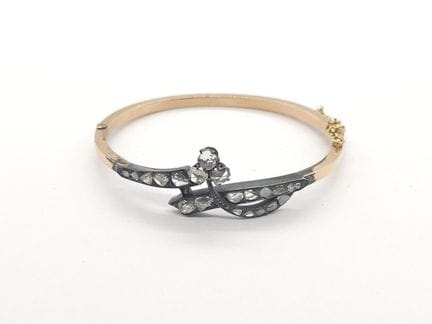 WORK of the late 19th century
750° rose gold and 9