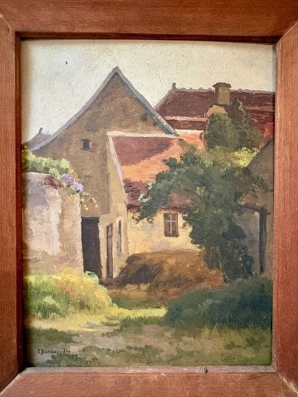 皮埃尔·米歇尔·巴尔杜·乔布（1887-1937）
农舍
布面油画，左下角有签名
40.5 x 30