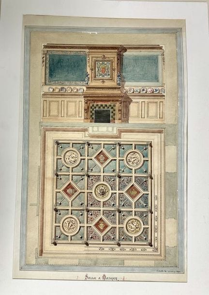 Léopold CARLIER (1839-1922) attribué à
Projet pour