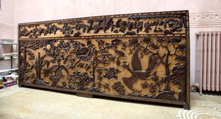 Indochine XIXème
Très important meuble de boiserie