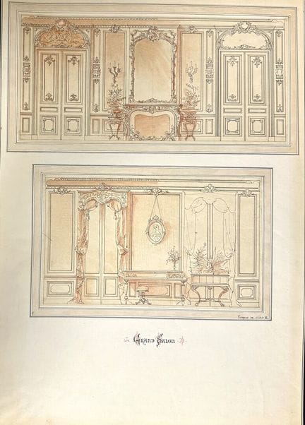 Léopold CARLIER (1839-1922) attribué à
Deux vues d