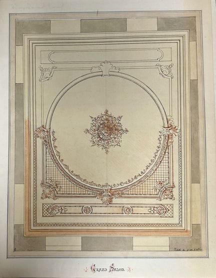 Léopold CARLIER (1839-1922) attribué à
Projet pour
