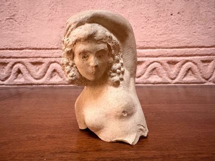 Gustave VIOLET, 
Frau mit Trauben, Motivfragment u
