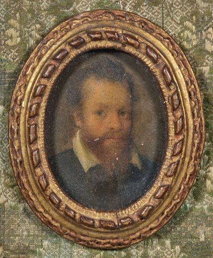 École de Prague, vers 1600
Portrait d'homme
Cuivre