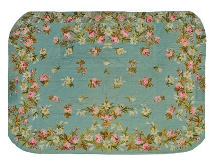 Tapis au point, France. 
Début du XXe siècle
(Part