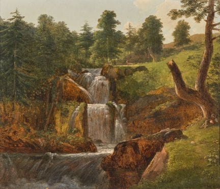 Alexandre MILLIN DUPERREUX (1764-1843)
Cascade à T