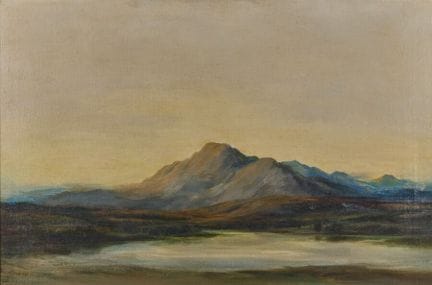 Attribuée à Henry Percy GRAY (1869-1952) 
Paysage 