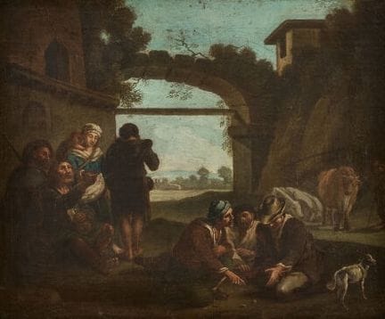 École romaine vers 1700, suiveur d'Andrea LOCATELL