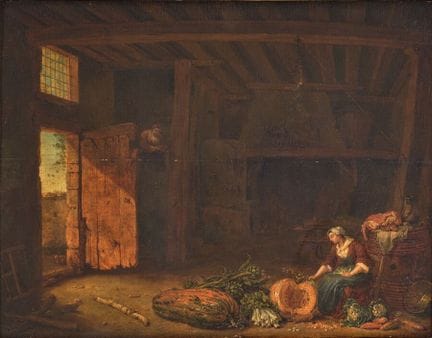 Attribué à Jacques-Albert SÉNAVE (1758-1823) 
Un i
