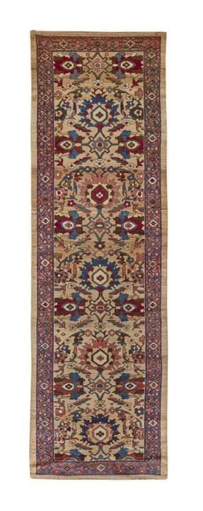 Tapis du Nord-Ouest de la Perse (chaîne et trame e