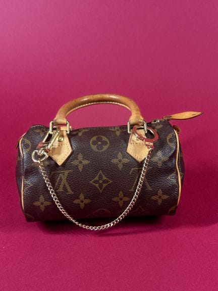 LOUIS VUITTON
"Nano Speedy" bag in monogrammed coa