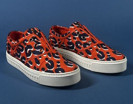 LOUIS VUITTON
Pair of low-top, slip-on sneakers in