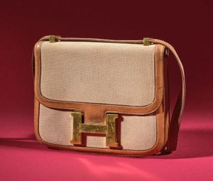 HERMÈS Paris 
"Constance" bag with a single gusset