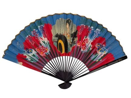 Geisha à l'ombrelle, Japon, fin du XIXe siècle 
Gr
